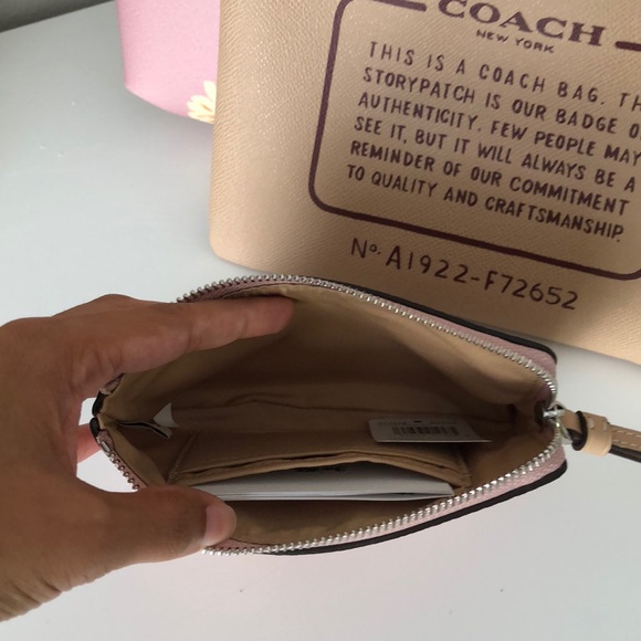 SOLD ! Coach Painted Peony floral Tote 3 PC SET - Picture 7 of 7